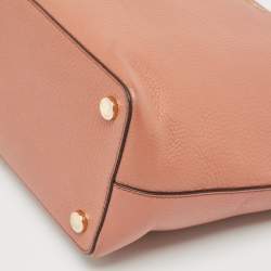 Michael Kors Blush Red Leather Bedford Tote