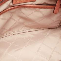 Michael Kors Blush Red Leather Bedford Tote