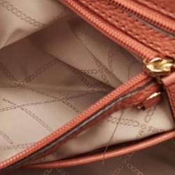 Michael Kors Blush Red Leather Bedford Tote