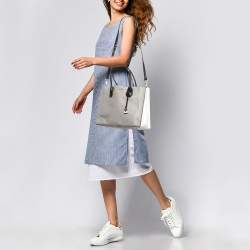 Michael Kors Tricolor Leather Large Mercer Tote