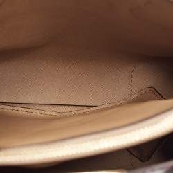 Michael Kors Burgundy Croc Embossed Leather Mini Mercer Tote