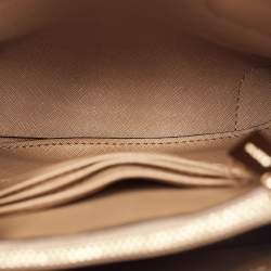 Michael Kors Burgundy Croc Embossed Leather Mini Mercer Tote
