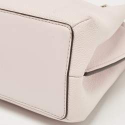 Michael Kors Pink Faux Leather Small Teagan Tote