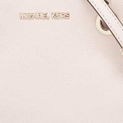Michael Kors Pink Faux Leather Small Teagan Tote