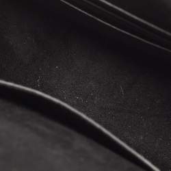 Pre Owned Michael Kors Black Leather Small Greenwich Shoulder Bag