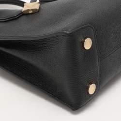 مملوكة مسبقًا Michael Kors Black Leather Mercer Tote