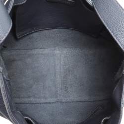 Michael Kors Navy Blue Leather Ashbury Hobo