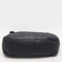 Michael Kors Navy Blue Leather Ashbury Hobo