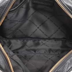 Pre Owned Michael Kors Black Leather Crossbody Bag