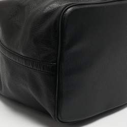 Michael Kors Black Leather Colgate Grab Shoulder Bag