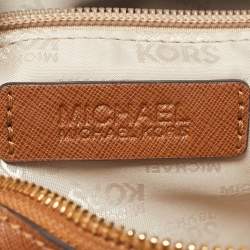 Pre Owned Michael Kors Brown Leather Mini Satchel