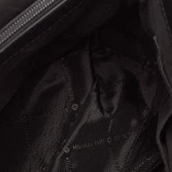 Michael Kors Black Quilted Leather Large Peyton Shoulder Bag
