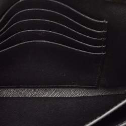 Michael Kors Black Leather Flap Wallet On Chain
