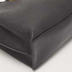 Pre Owned Michael Kors Black Leather Ruby Crossbody Bag