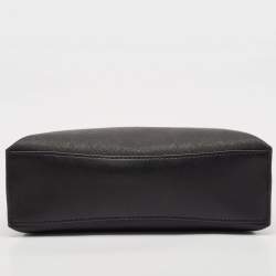 Pre Owned Michael Kors Black Leather Ruby Crossbody Bag