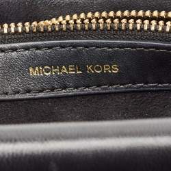 Pre Owned Michael Kors Black Quilted Leather Cece Shoulder Bag