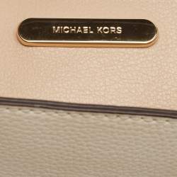 Michael Kors Beige/Cream Leather Large Kelli Tote