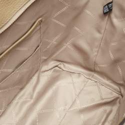 مملوكة مسبقًا Michael Kors Beige Leather Medium Studded Carine Tote