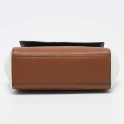 Michael Kors Tri Color Leather Mini Karla Top Handle Bag