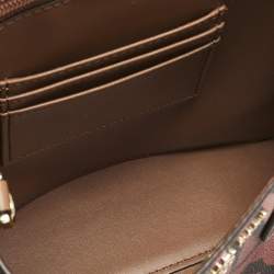 Michael Kors Multicolor Coated Canvas and Leather Small Maple Tote