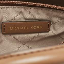 Michael Kors Multicolor Coated Canvas and Leather Small Maple Tote