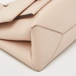 Michael Kors Poudre Beige Leather Cece Top Handle Bag
