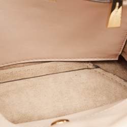 Michael Kors Poudre Beige Leather Cece Top Handle Bag