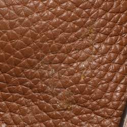 Michael Kors Brown Leather Small Ginger Satchel