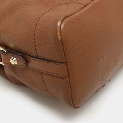 Michael Kors Brown Leather Small Ginger Satchel