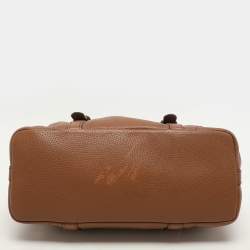 Michael Kors Brown Leather Small Ginger Satchel