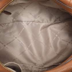 Michael Kors Brown Leather Small Ginger Satchel