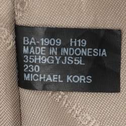 Michael Kors Brown Leather Small Ginger Satchel