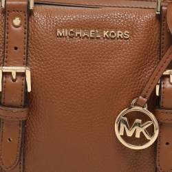 Michael Kors Brown Leather Small Ginger Satchel
