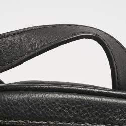 Michael Kors Black Leather Small Rhea Backpack