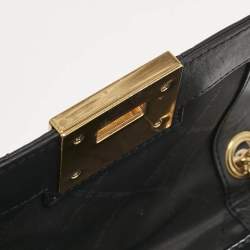 Michael Kors Black Quilted Leather Small Vivianne Flap Shoulder Bag