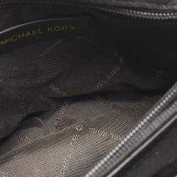 Michael Kors Black Quilted Leather Small Vivianne Flap Shoulder Bag