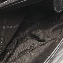 Michael Kors Black Quilted Leather Small Vivianne Flap Shoulder Bag