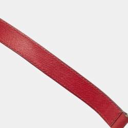 Michael Kors Red Leather Hamilton North South Tote