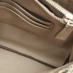 Michael Kors Cream Python Embossed Leather Small Mercer Tote