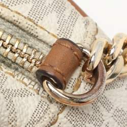 Michael Kors White Signature Coated Canvas Jet Set Travel Camera Crossbody Bag