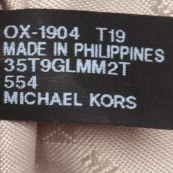 Pre Owned Michael Kors Purple/Pink Leather Small Selma Crossbody Bag