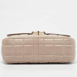 Michael Kors Light Pink Quilted Leather Large Soho Shoulder Bag
