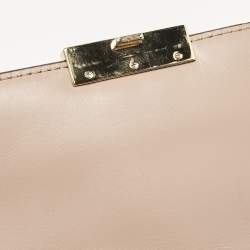 Pre Owned Michael Kors Old Rose Leather Brandi Shoulder Bag