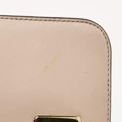 Pre Owned Michael Kors Old Rose Leather Brandi Shoulder Bag