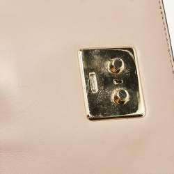 Pre Owned Michael Kors Old Rose Leather Brandi Shoulder Bag