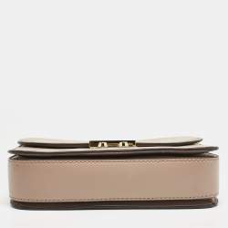 Pre Owned Michael Kors Old Rose Leather Brandi Shoulder Bag