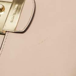 Pre Owned Michael Kors Old Rose Leather Brandi Shoulder Bag