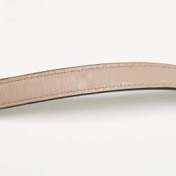 Pre Owned Michael Kors Old Rose Leather Brandi Shoulder Bag