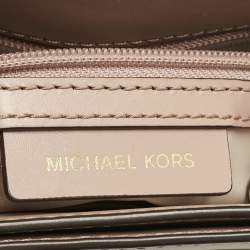 Pre Owned Michael Kors Old Rose Leather Brandi Shoulder Bag