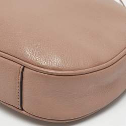 Pre Owned Michael Kors Old Rose Leather Ginny Crossbody Bag